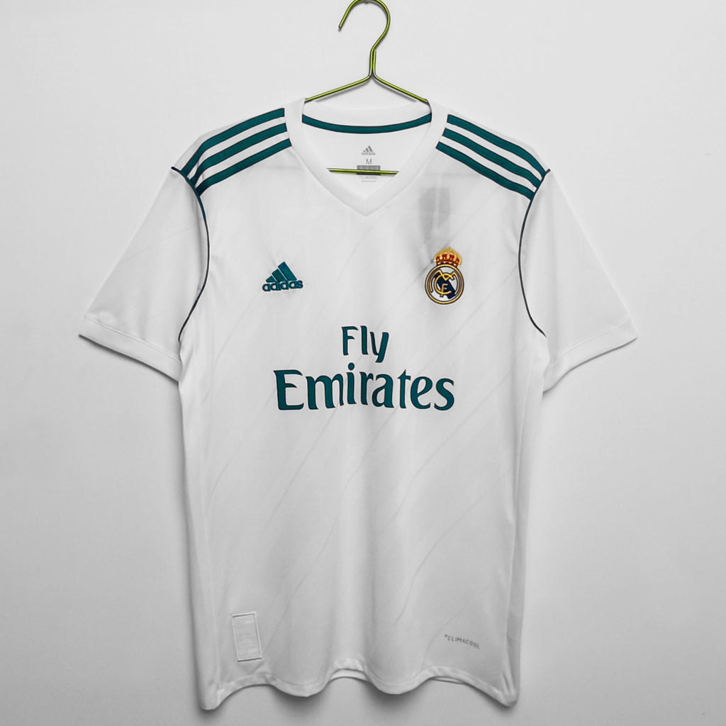 17/18 Real Madrid Home Retro Jersey