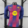 25/26 Barcelona Home Long Sleeve Jersey