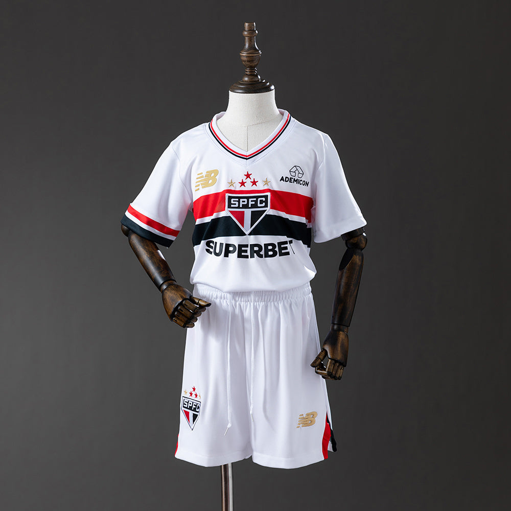 25/26 Sao Paolo Home Kids Jersey