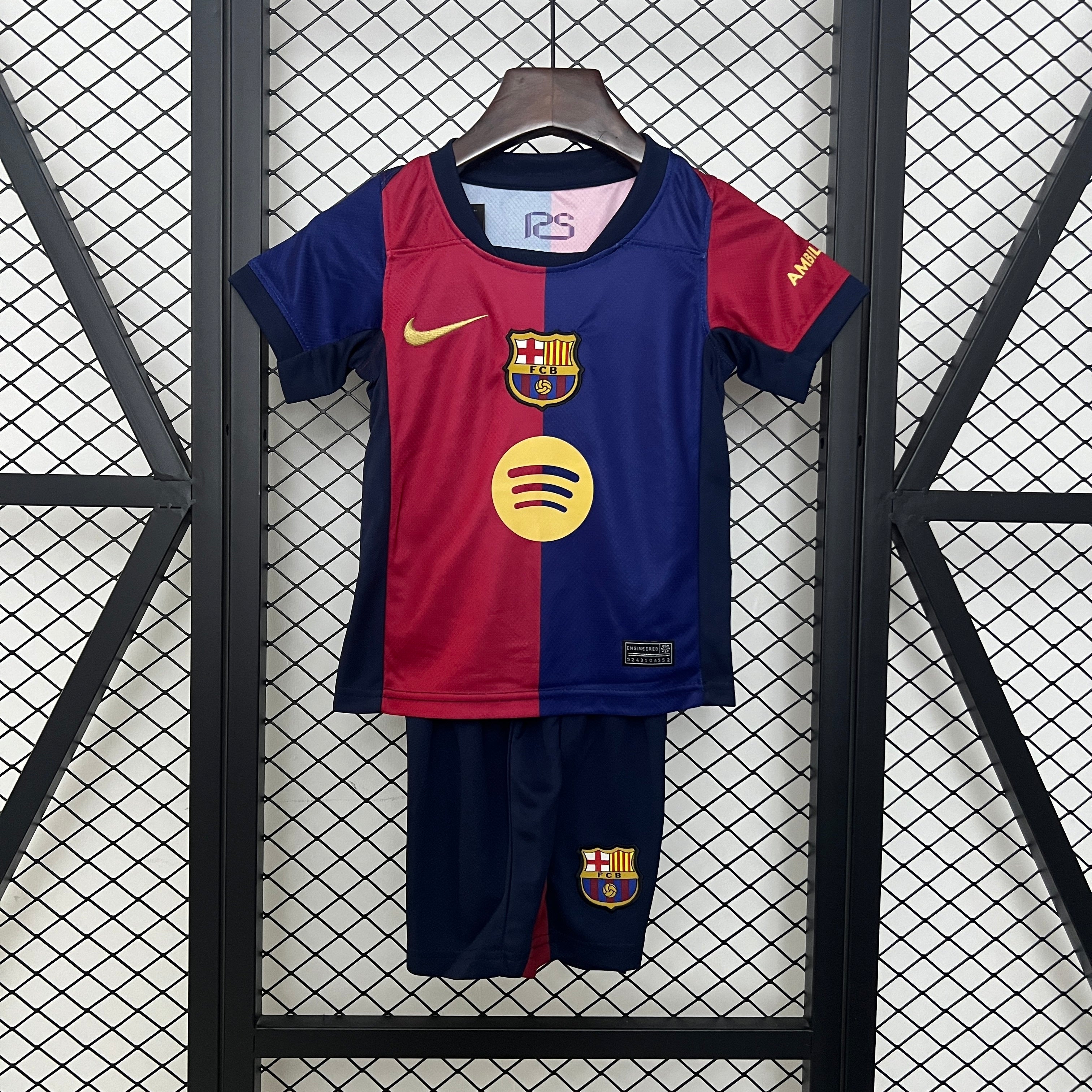 24/25 Barcelona Home Kids Jersey