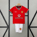 00/01 Manchester United Home Retro Kids Jersey