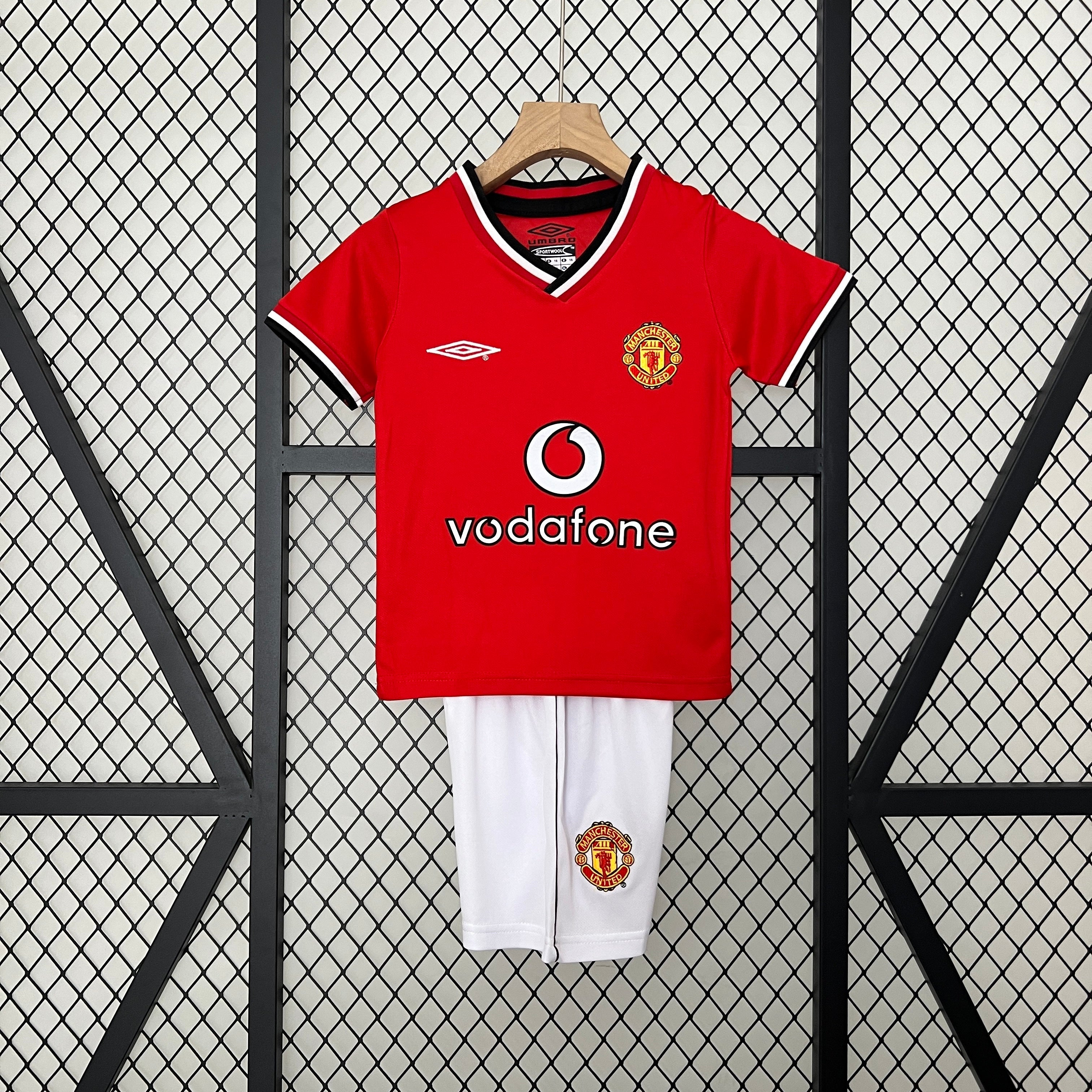 00/01 Manchester United Home Retro Kids Jersey