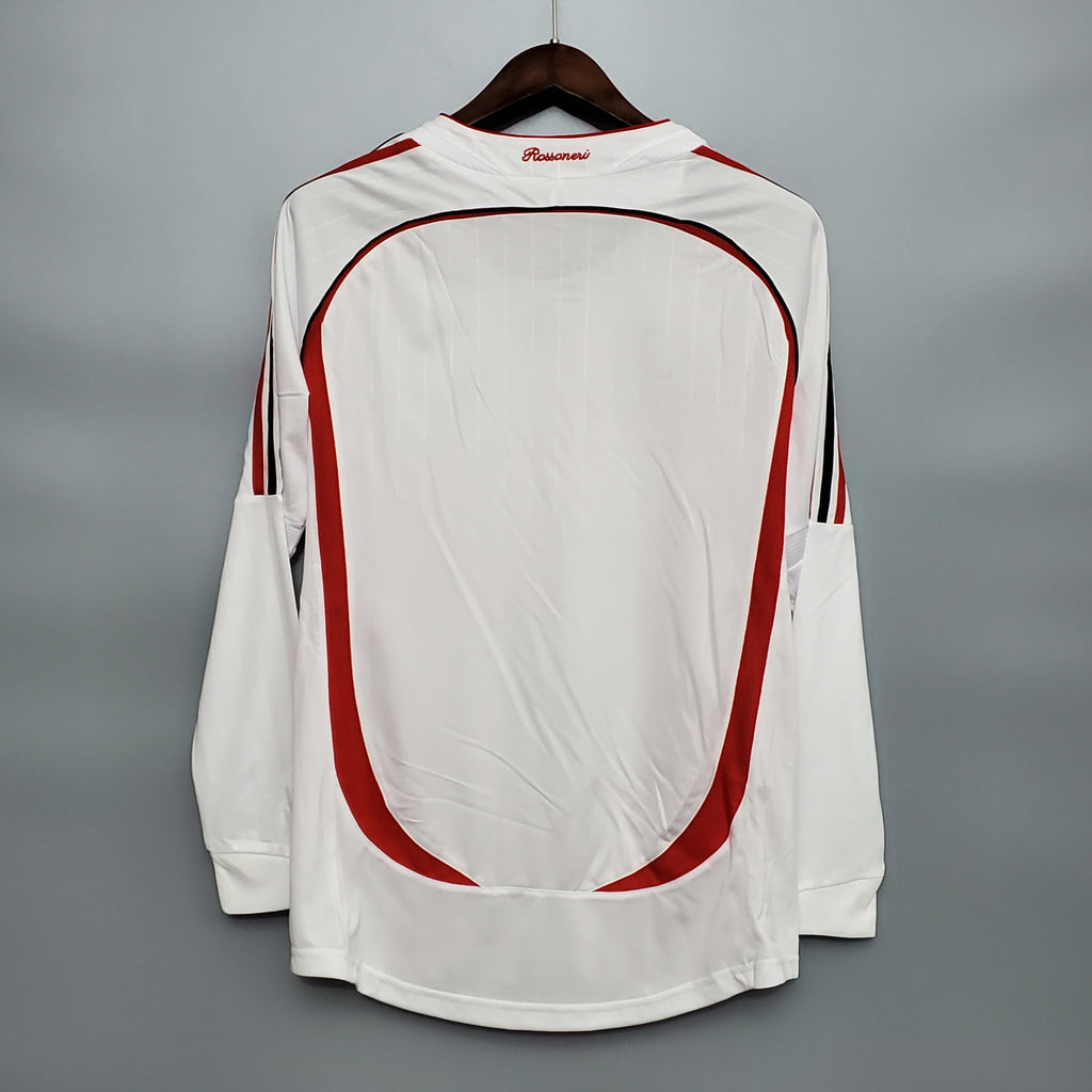 06/07 AC Milan Home Long Sleeves Retro Jersey