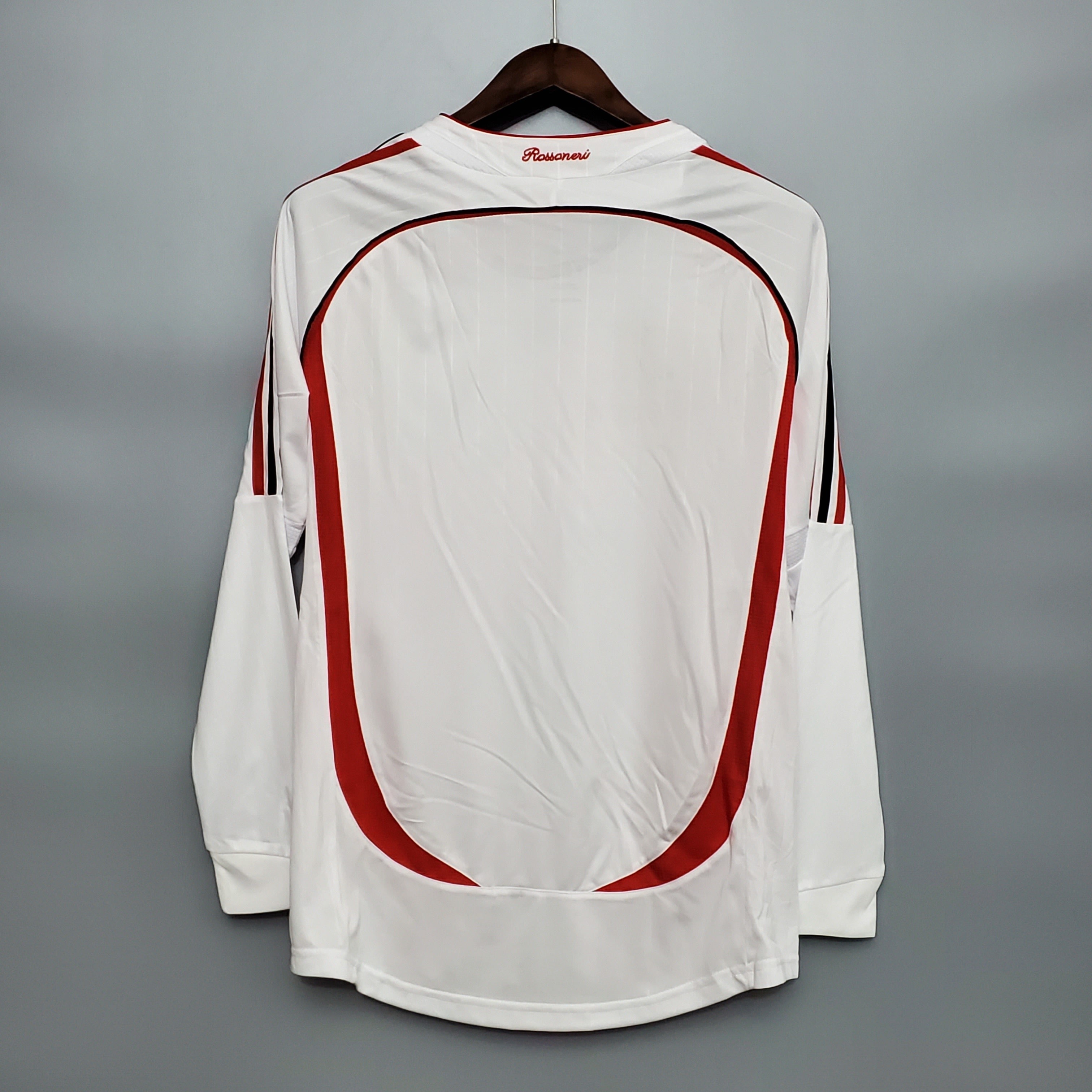 06/07 AC Milan Home Long Sleeves Retro Jersey