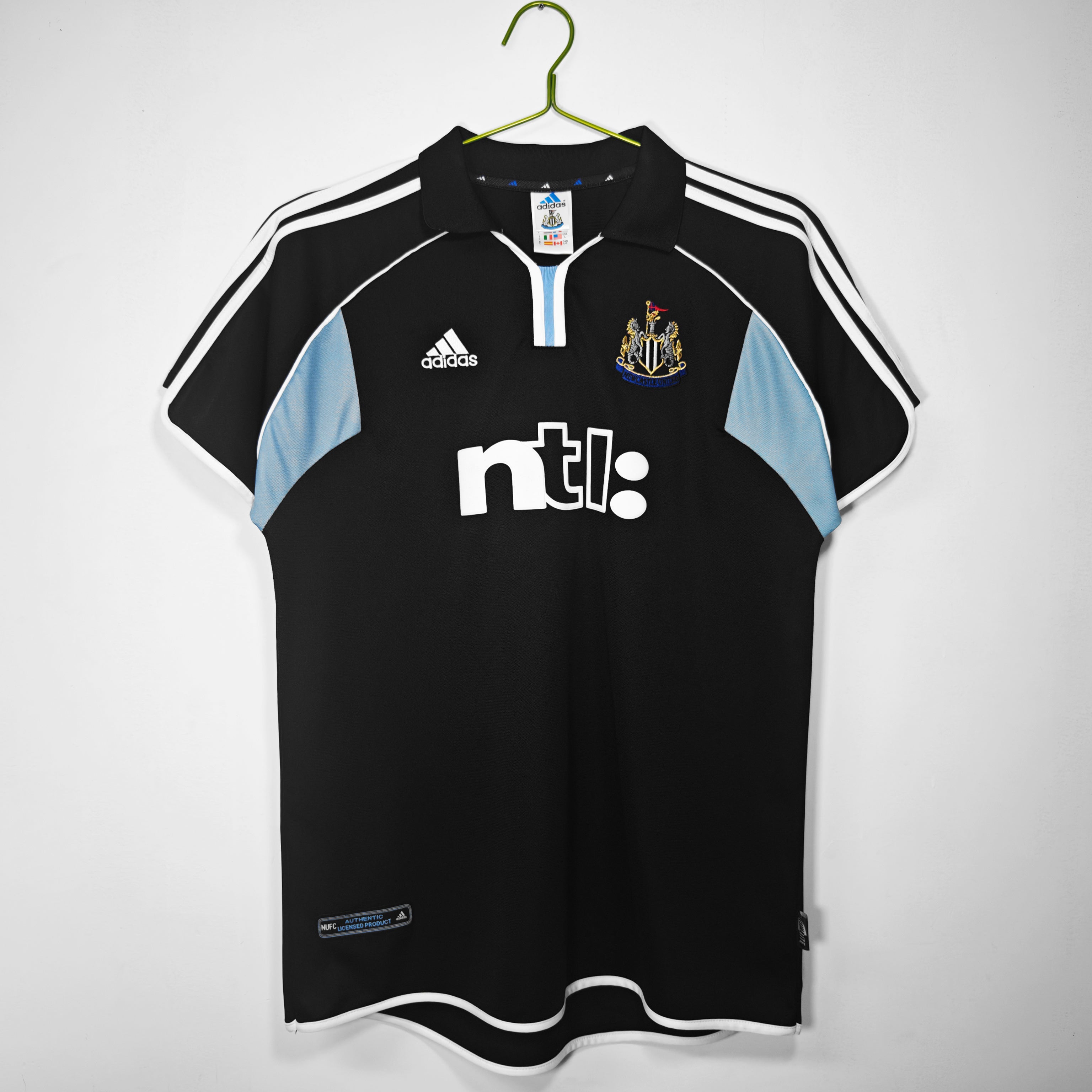 00/01 Newcastle Away Retro Jersey