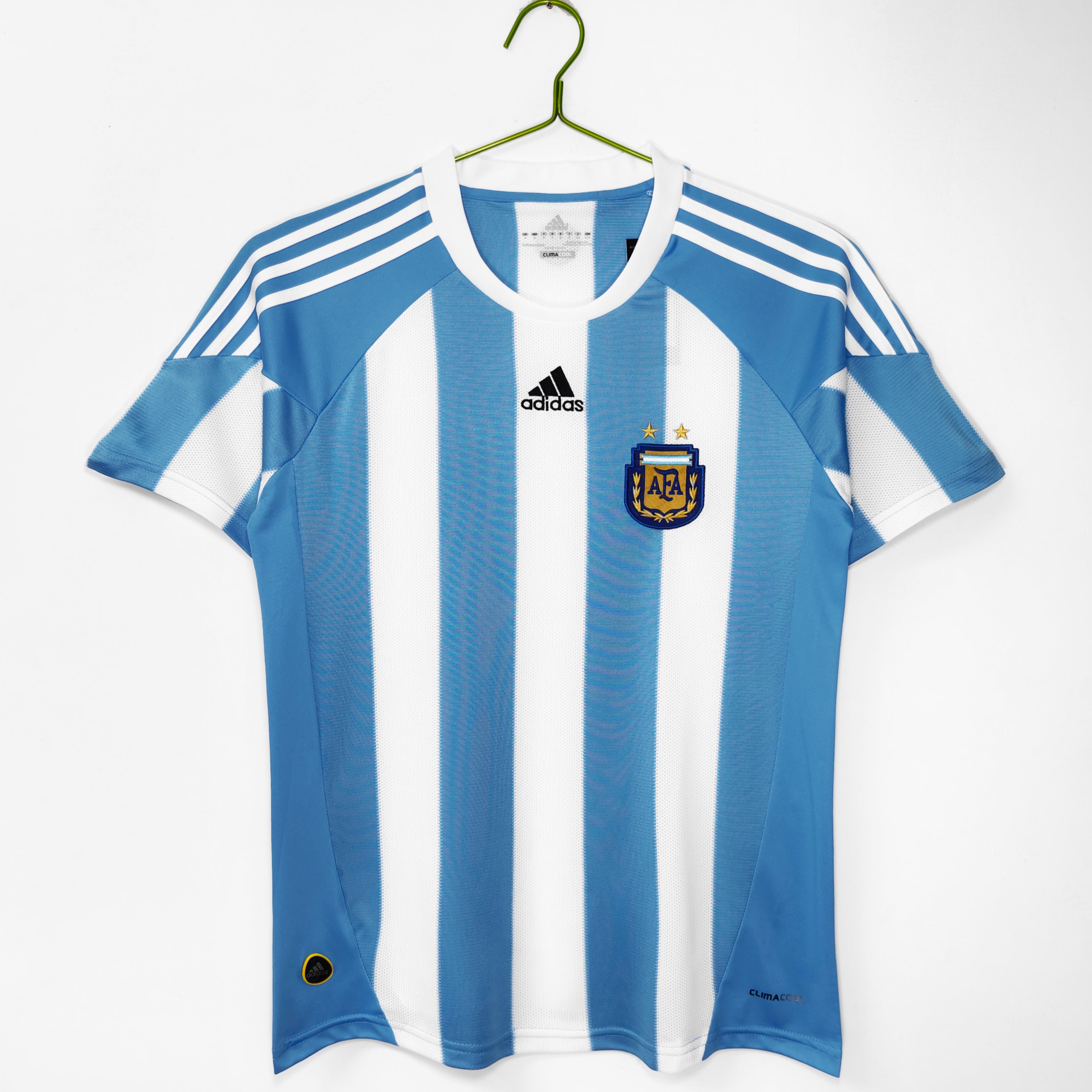 2010 Argentina Home Retro Jersey