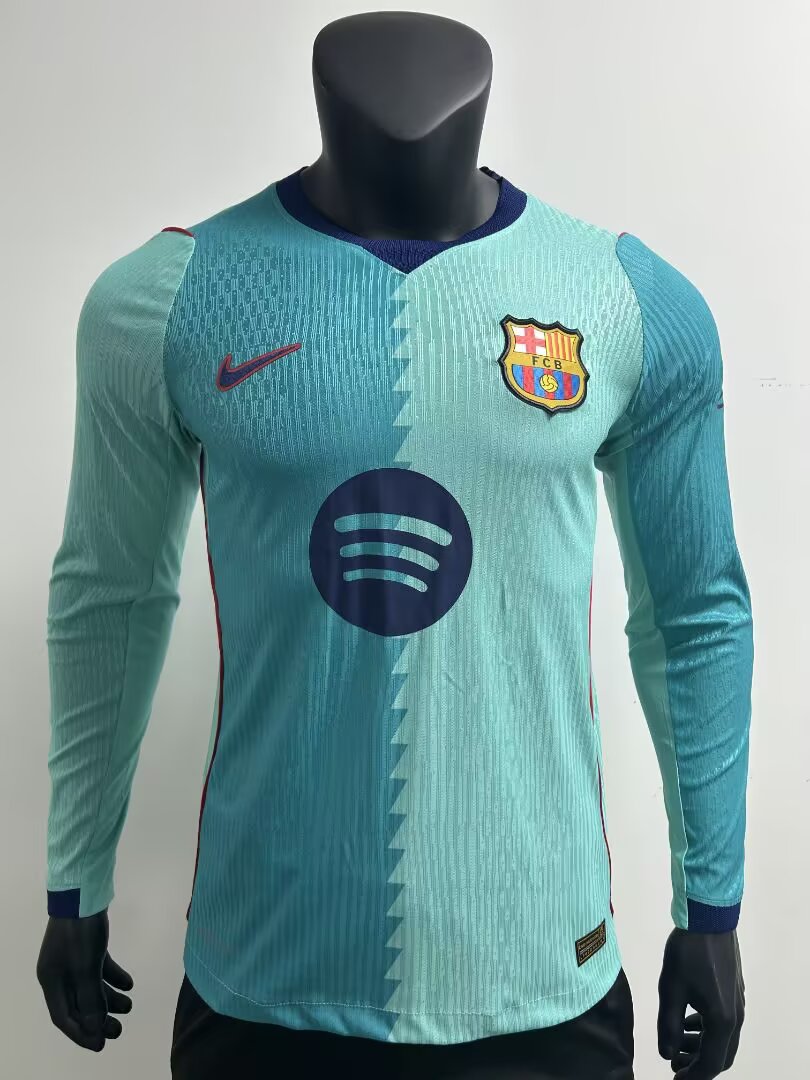 26/27 Barcelona Third Away Long Sleeve Jersey