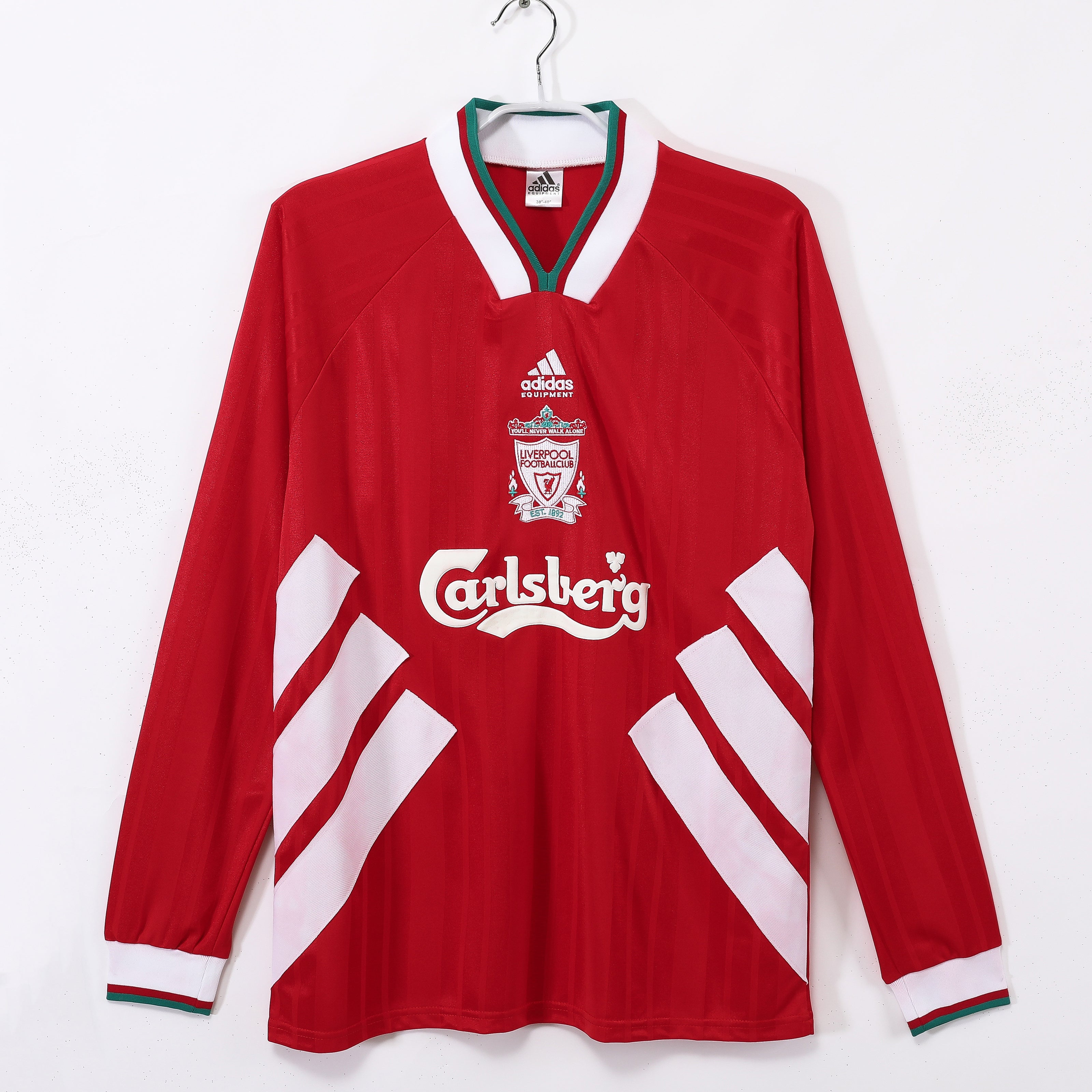 93/95 Liverpool Long Sleeve Home Retro Jersey