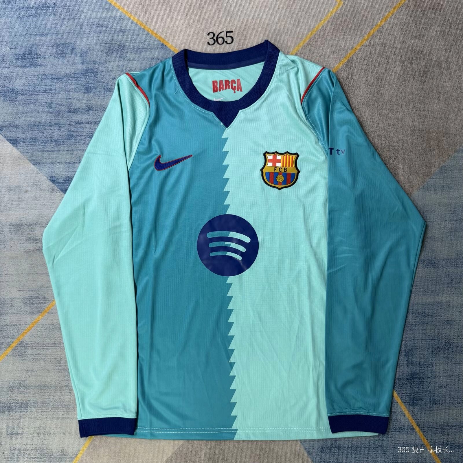 26/27 Barcelona Long Sleeve Third Away Jersey
