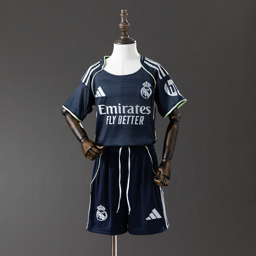 25/26 Real Madrid Away Kids Jersey