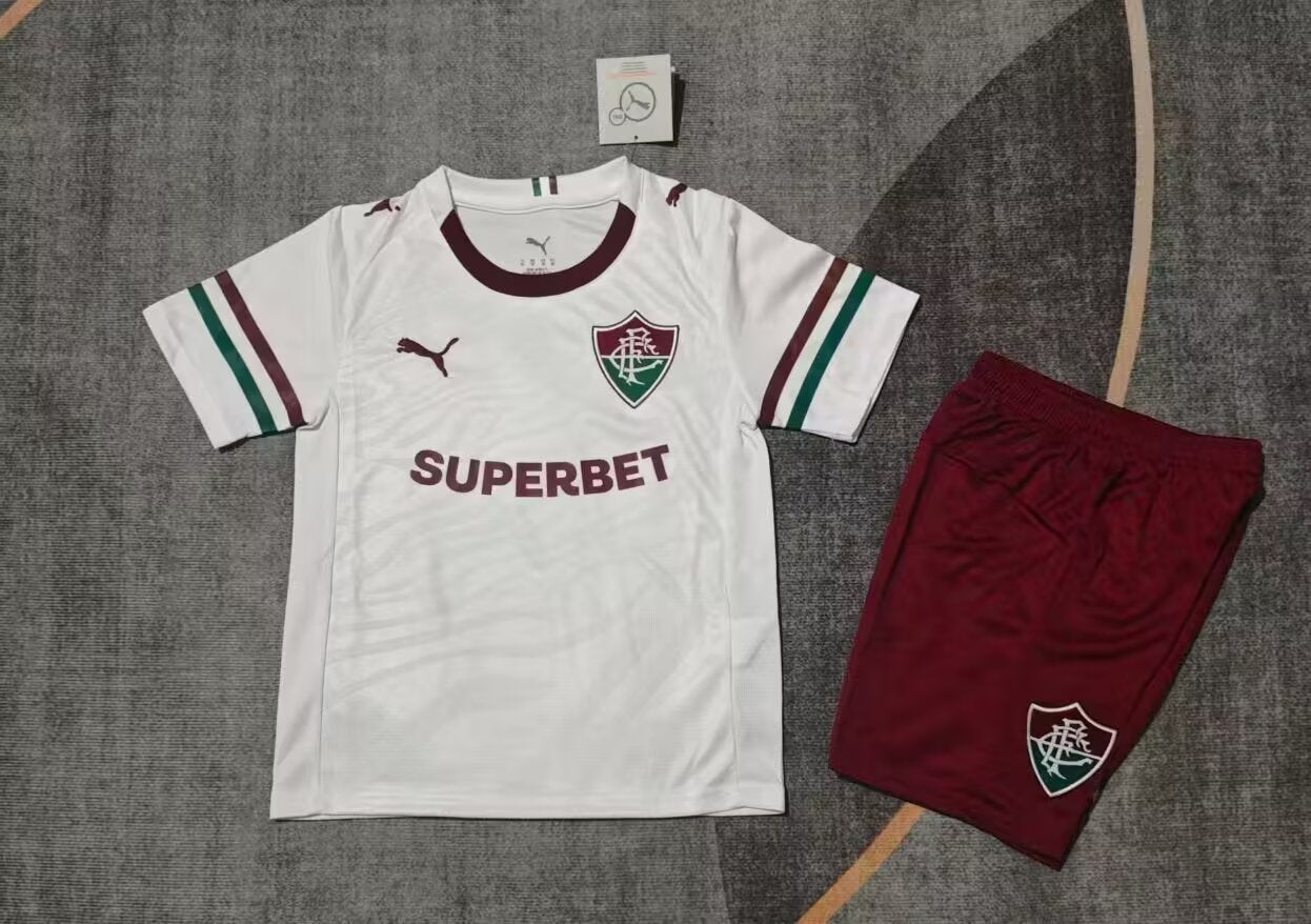 26/27 Fluminense Away Kids Jersey