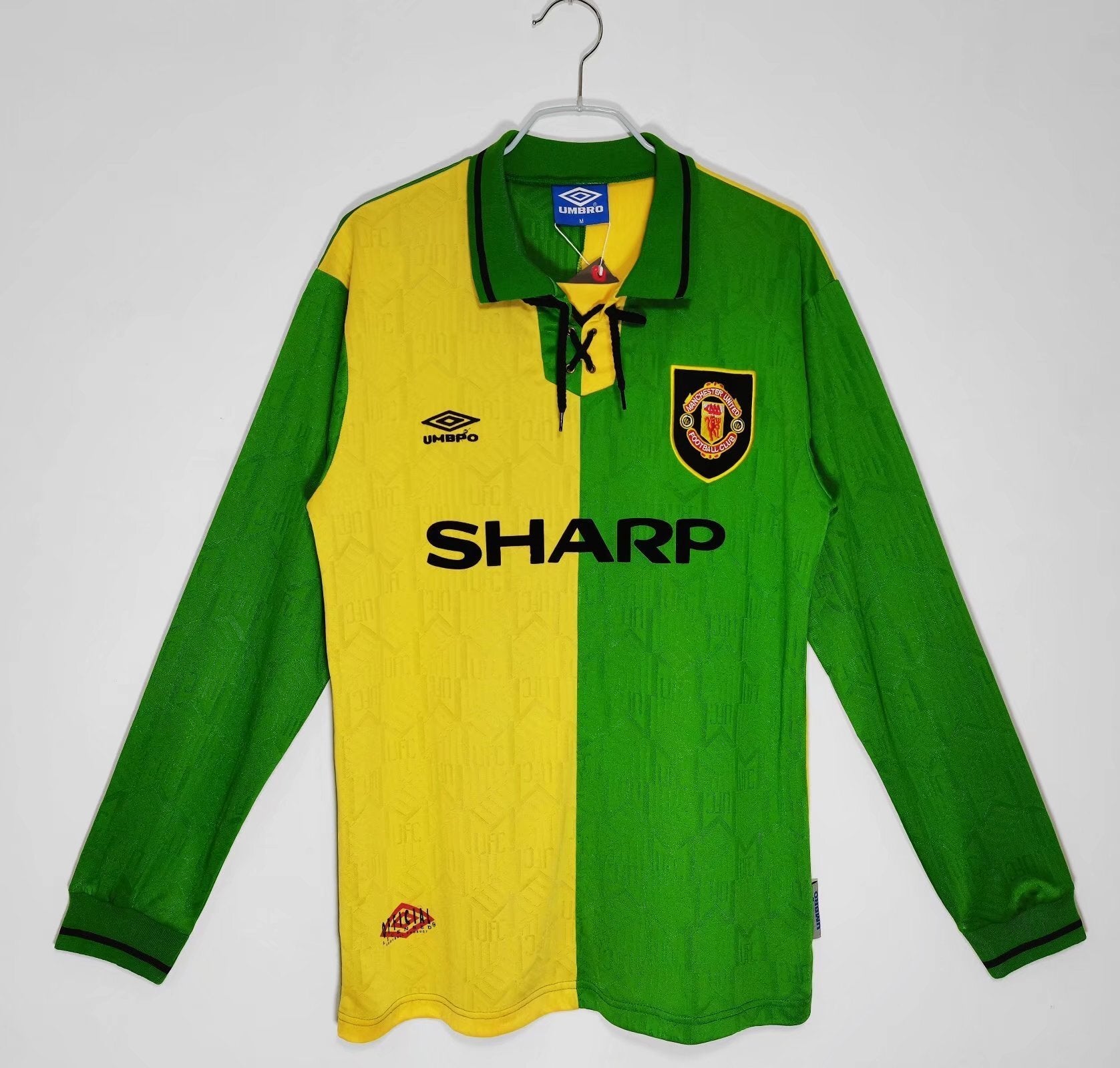 92/94 Manchester United Long Sleeve Third Away Retro Jersey