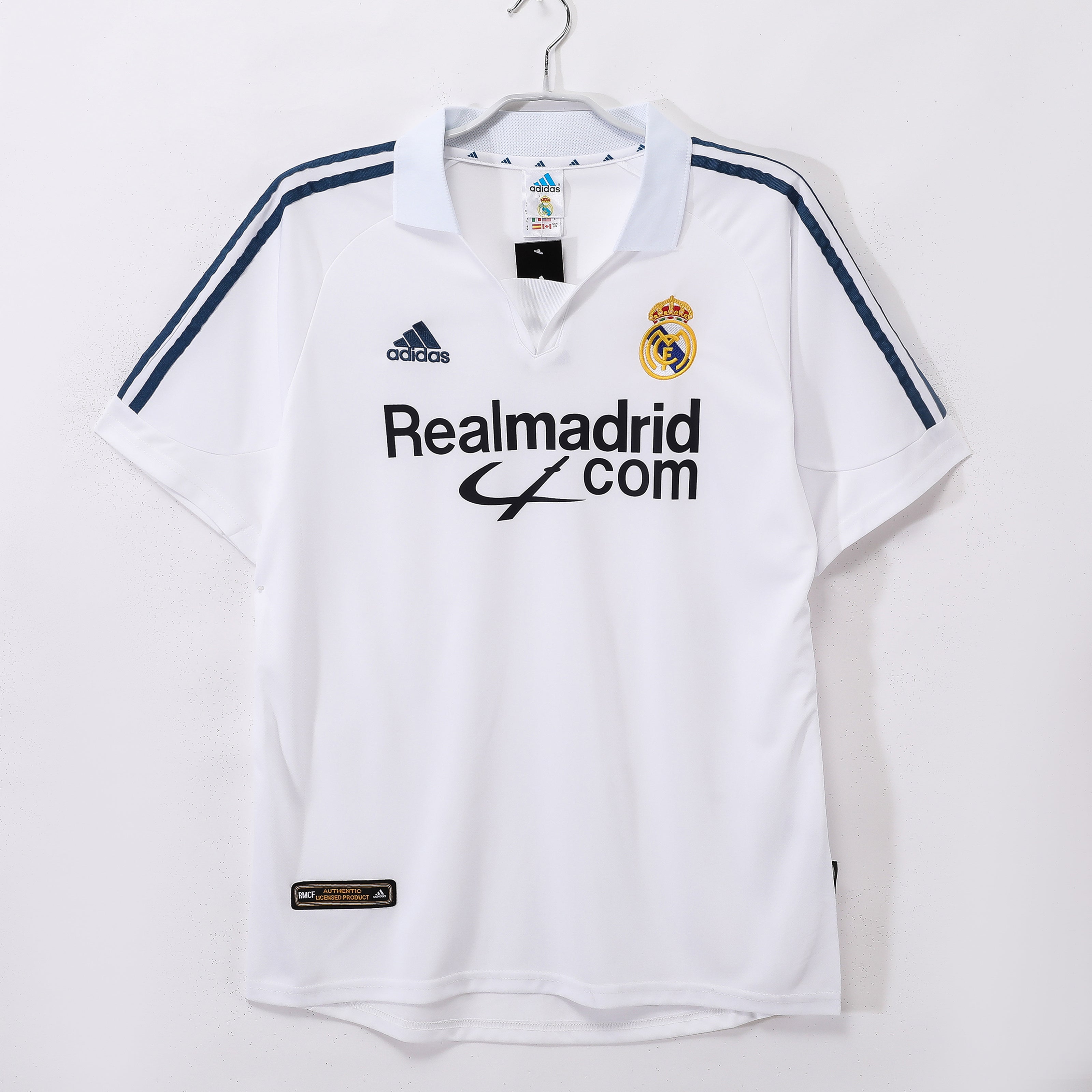 01/02 Real Madrid Home Retro Jersey