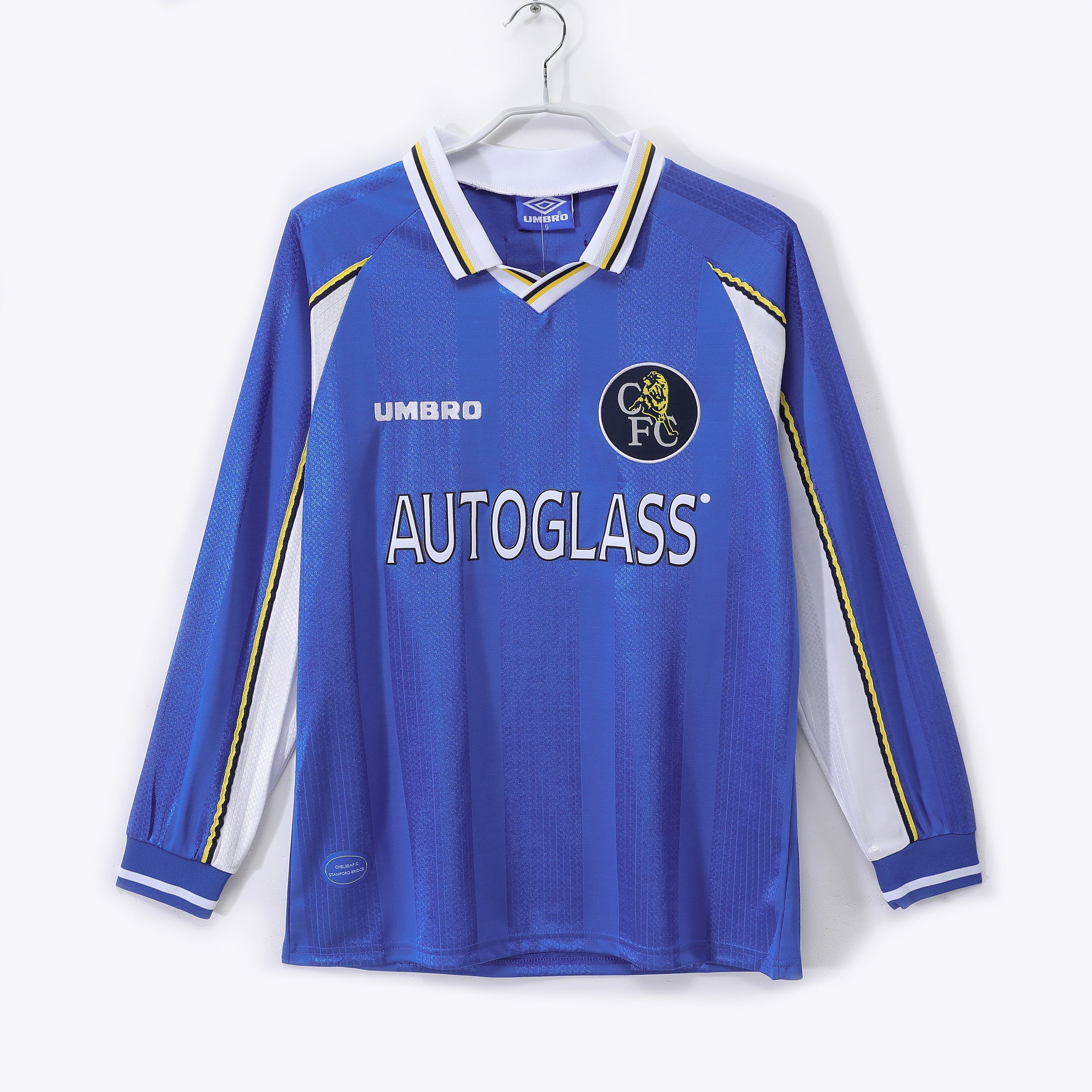 97/99 Chelsea Long Sleeve Home Retro Jersey