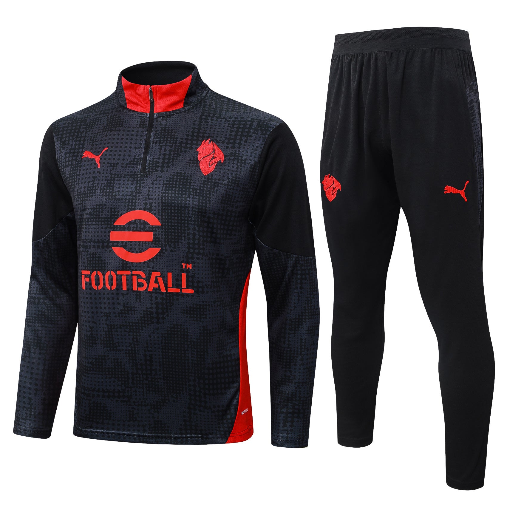 AC Milan Winter Tracksuit - Quarter Zip