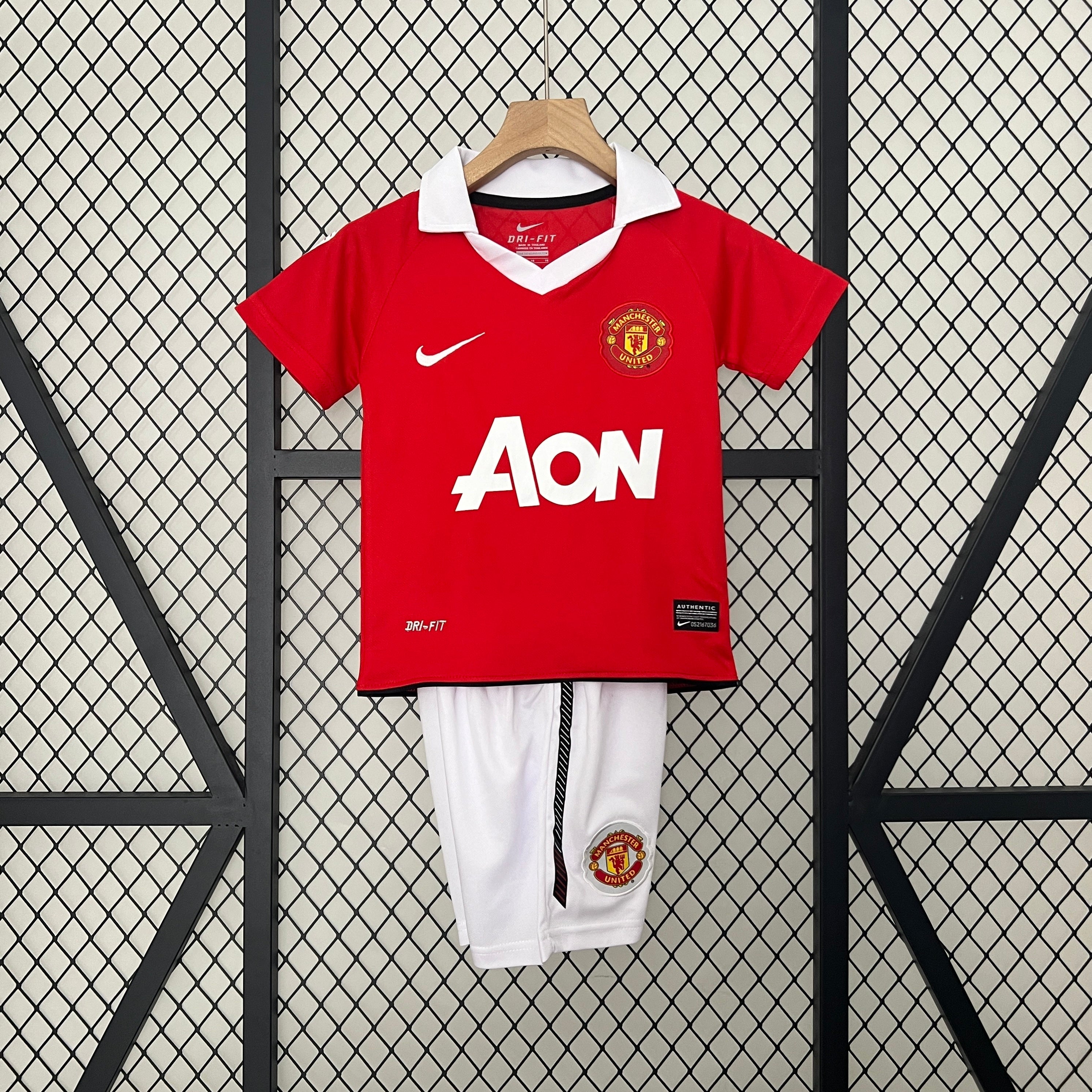 10/11 Manchester United Home Retro Kids Jersey