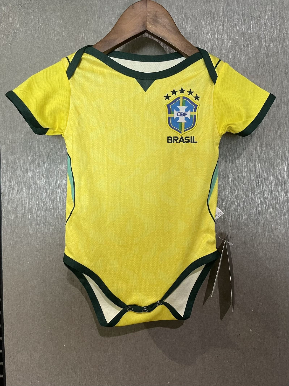 2026 Brazil Home Baby Jersey