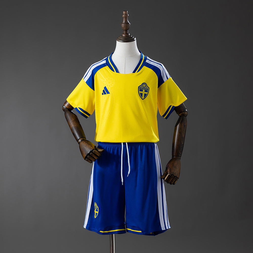 2026 Sweden Home Kids Jersey