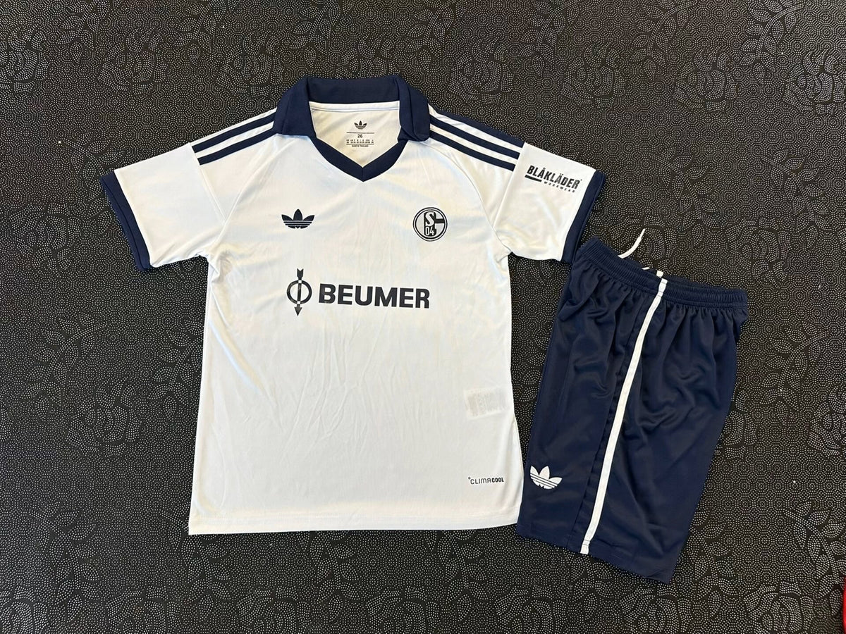 26/27 Schalke FC 04 Away Kids Jersey
