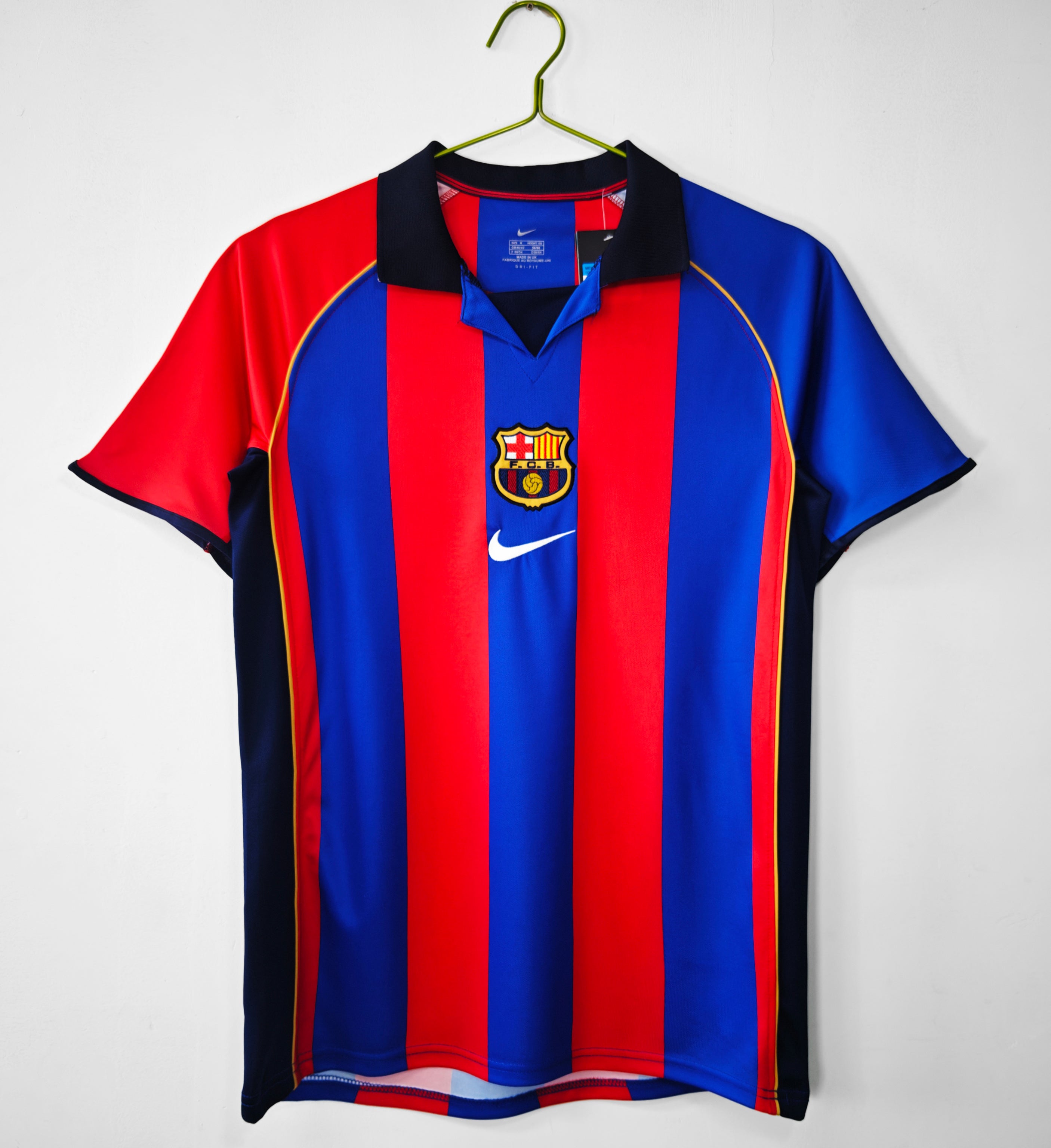 01/02 Barcelona Home Retro Jersey