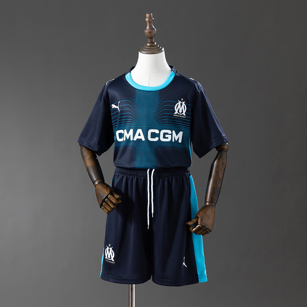 25/26 Marseille Away Kids Jersey