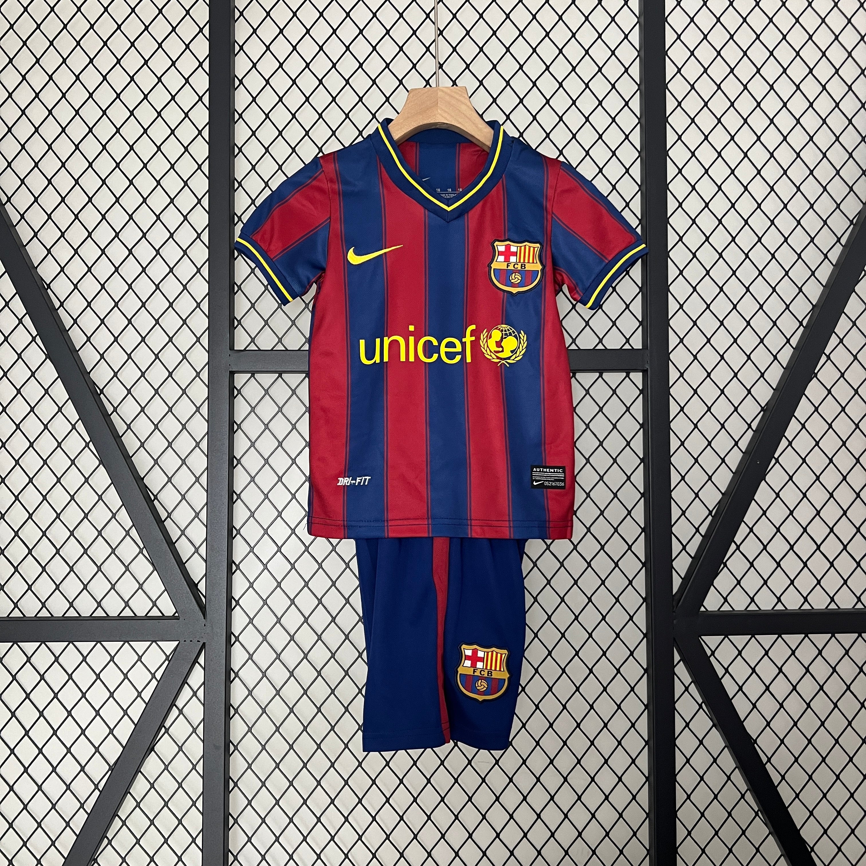 09/10 Barcelona Home Retro Kids Jersey