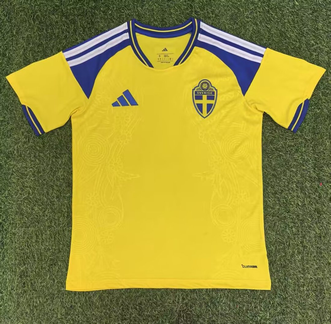 2026 Sweden Home World Cup Jersey