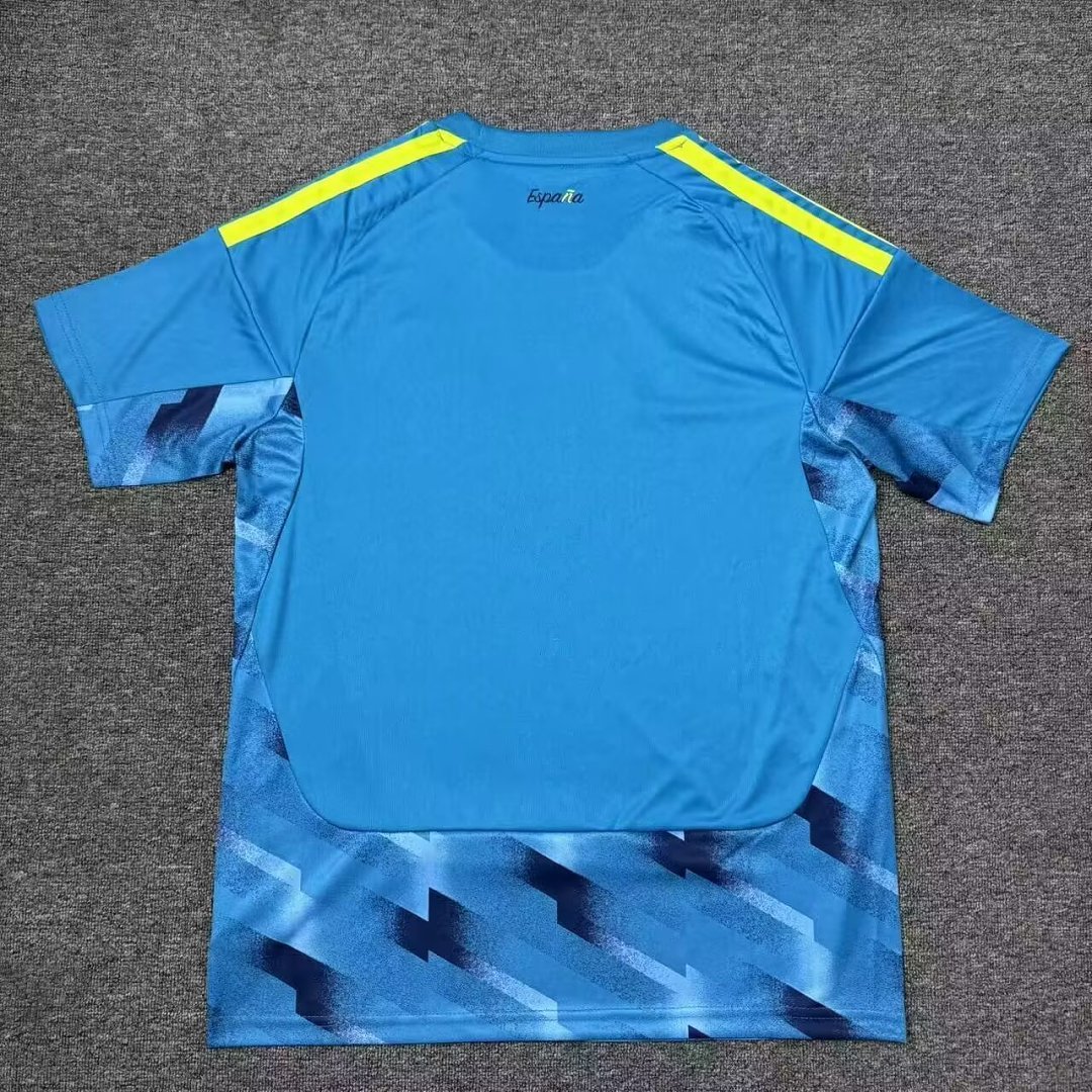 2026 Spain Blue Goalkeeper Jersey
