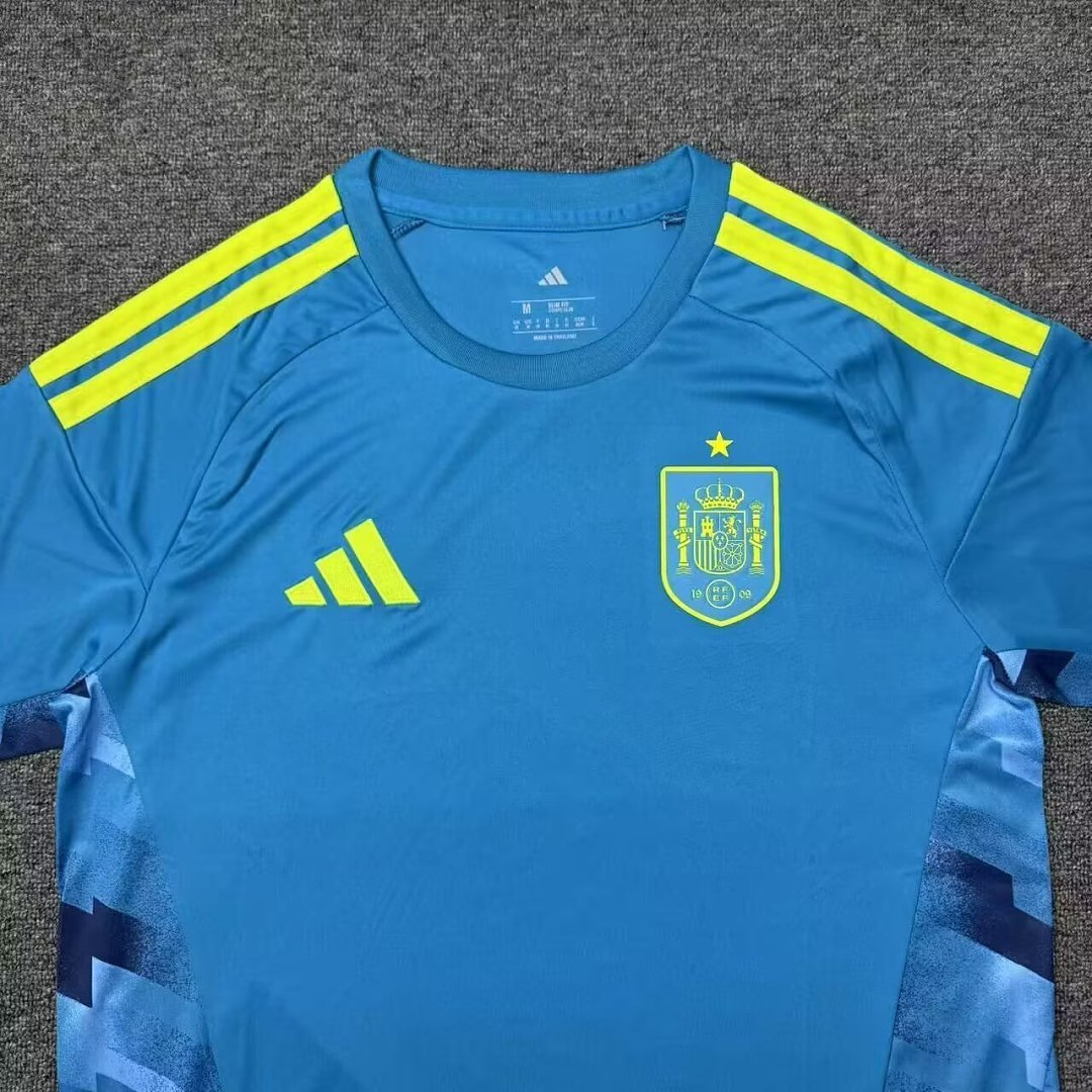 2026 Spain Blue Goalkeeper Jersey