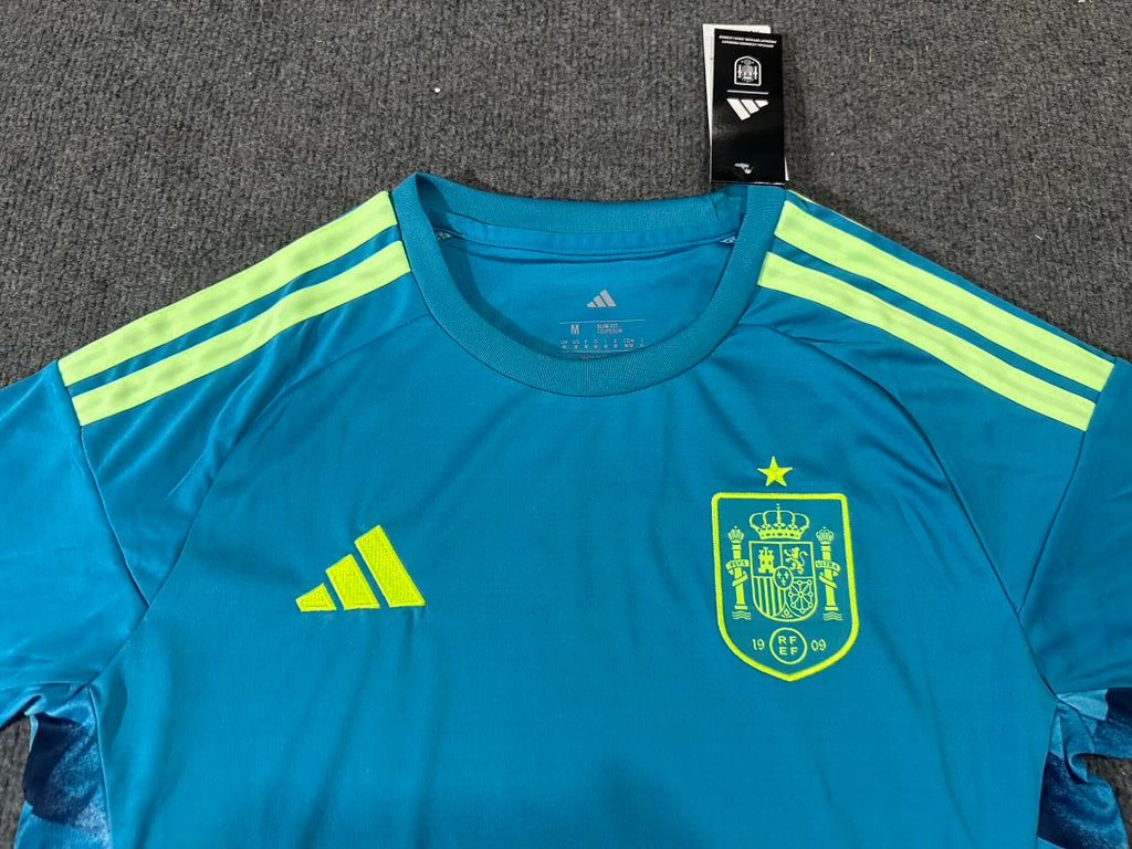2026 Spain Blue Goalkeeper Jersey