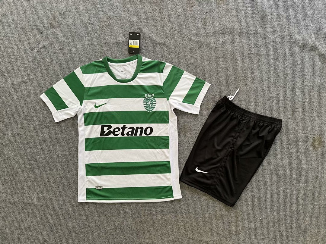 25/26 Sporting CP Home Kids Jersey