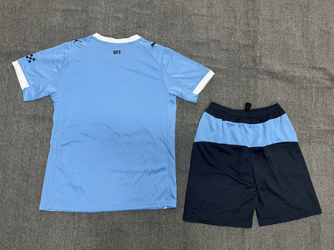 25/26 Manchester City Home Kids Jersey