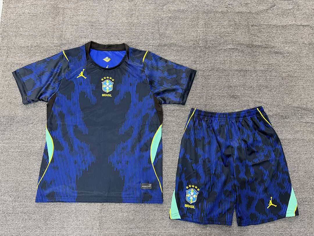 2026 Brazil Away Kids Jersey