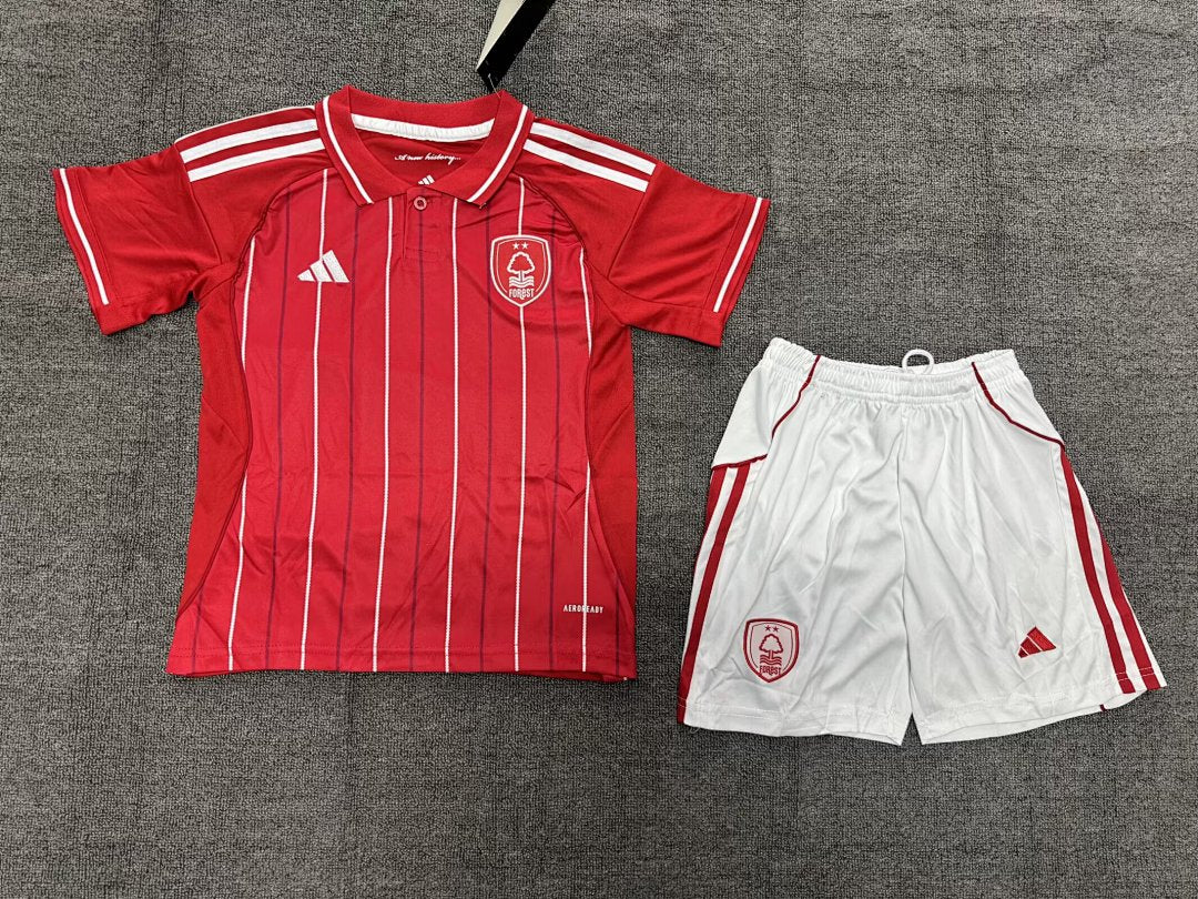 25/26 Nottingham Forest Home Kids Jersey