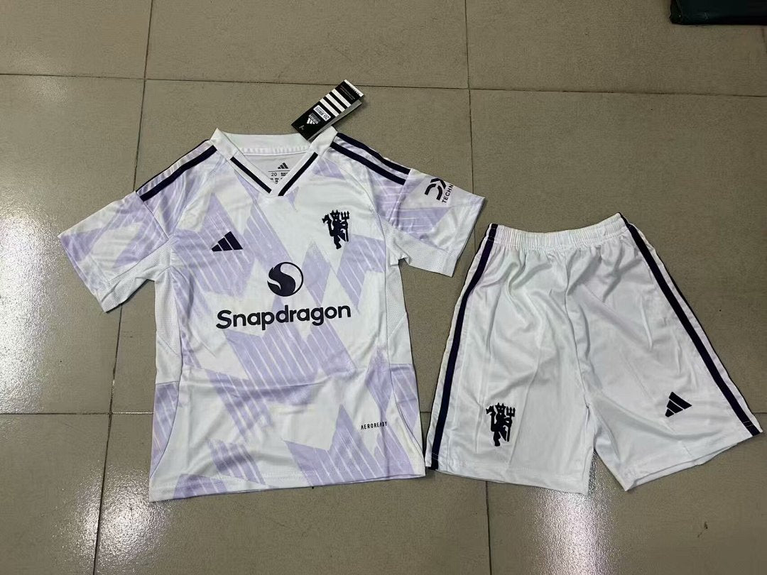25/26 Manchester United Away Kids Jersey