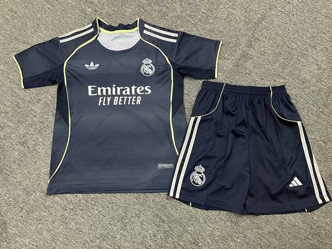 25/26 Real Madrid Away Kids Jersey