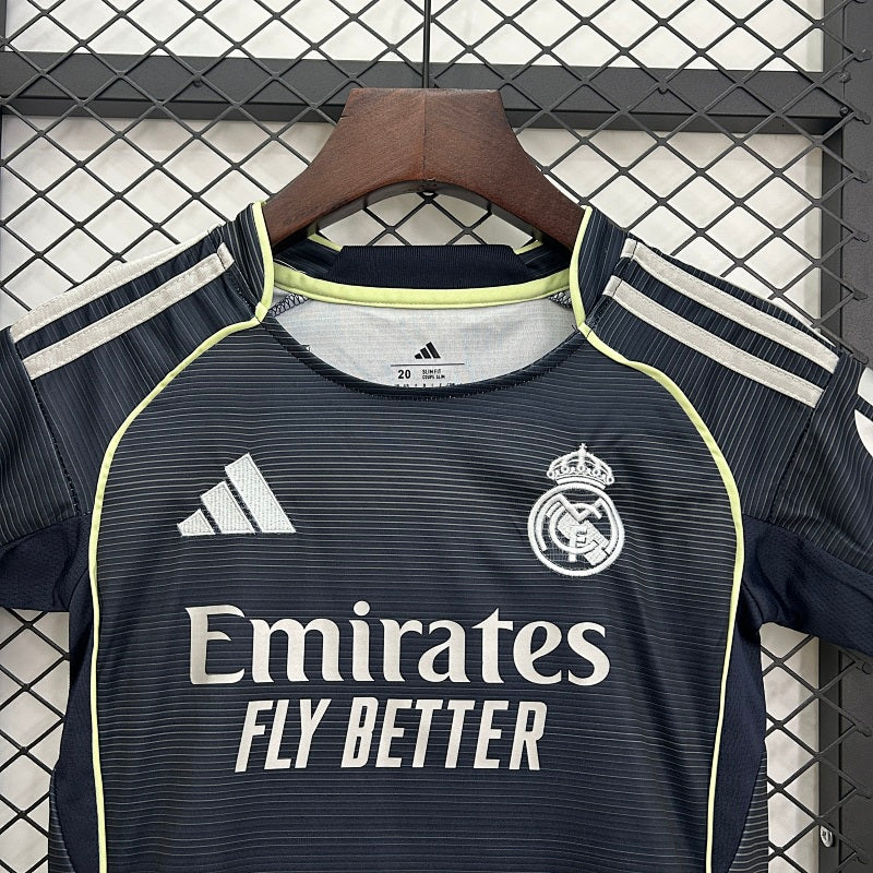 25/26 Real Madrid Away Kids Jersey
