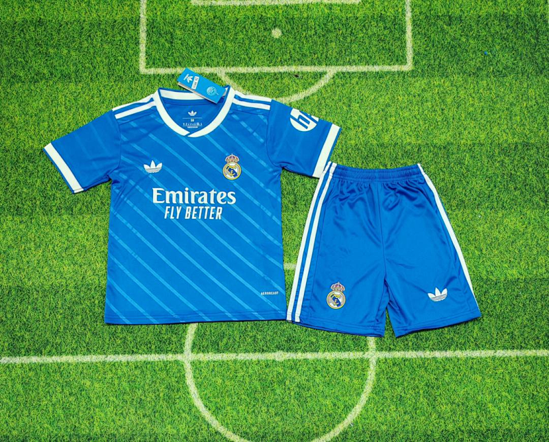 25/26 Real Madrid Third Away Kids Jersey