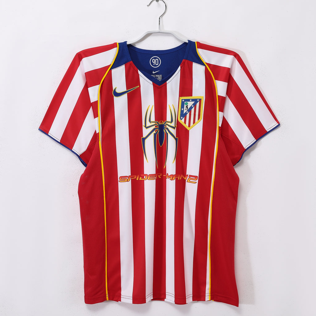 04/05 Atletico Madrid Home Retro Jersey