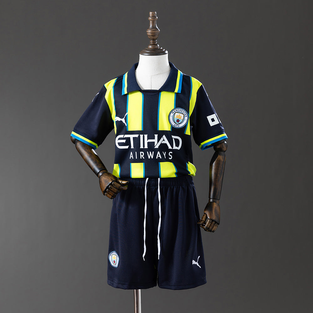 24/25 Manchester City Away Kids Jersey