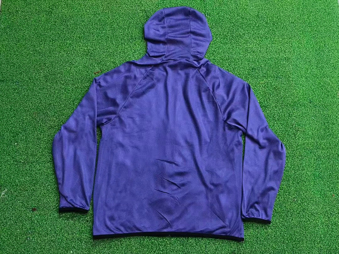 2026 France Purple Hooded Jacket