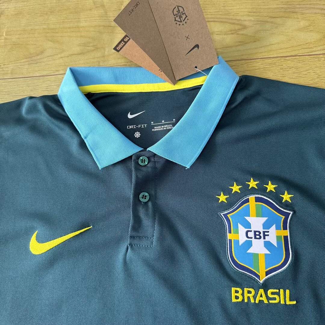 2026 Brazil Polo Jersey