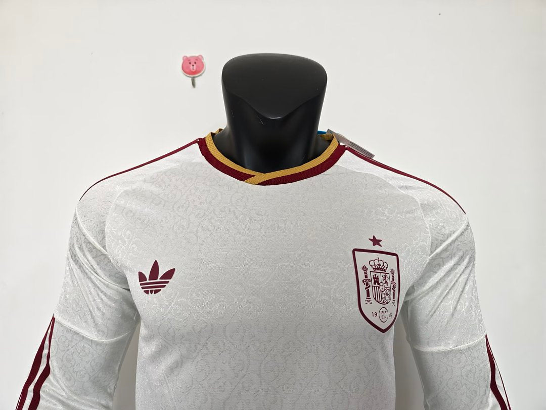 2026 Spain Long Sleeve Away Jersey