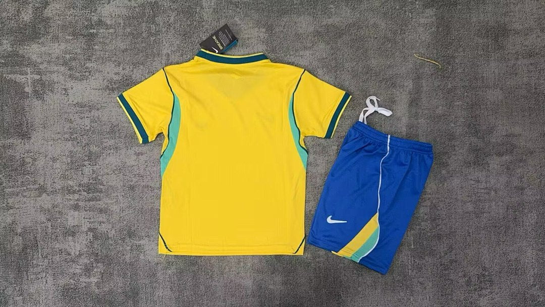 2026 Brazil Home Kids Jersey