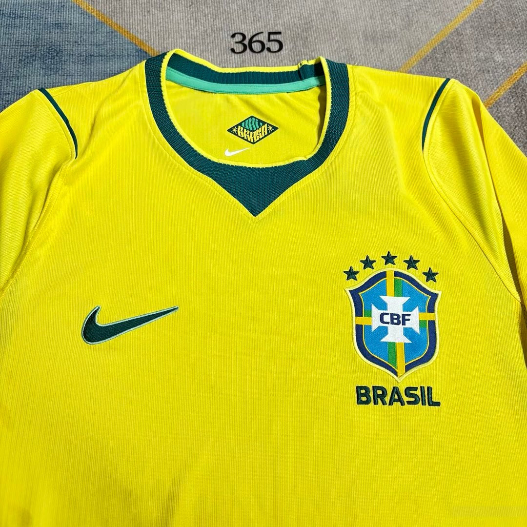 2026 Brazil Long Sleeve Home Jersey