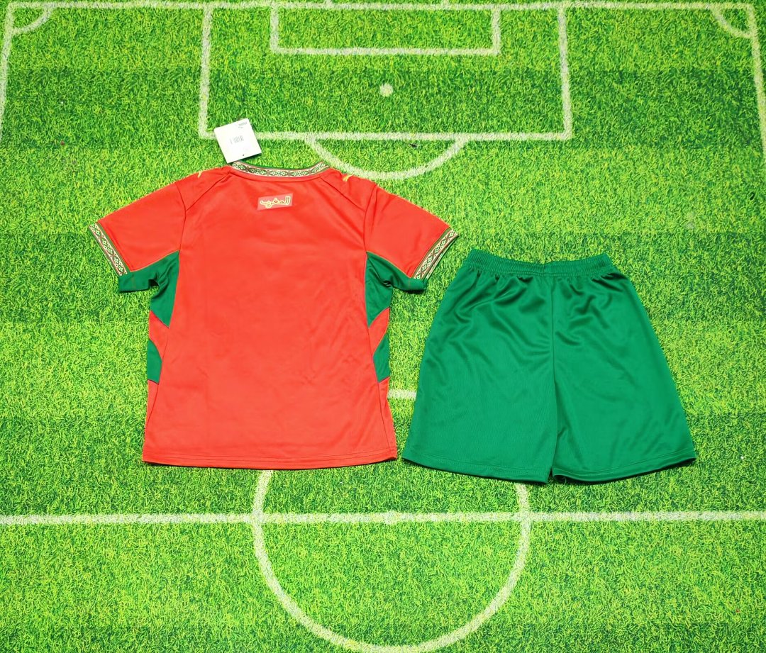 2026 Morocco Home Kids Jersey