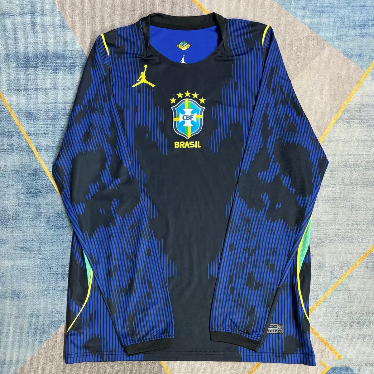2026 Brazil Long Sleeve Away Jersey