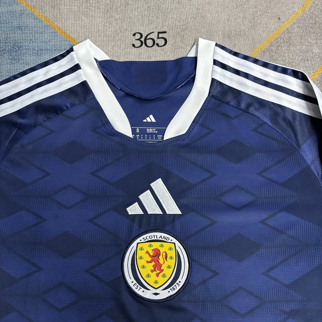 2026 Scotland Long Sleeve Home Jersey