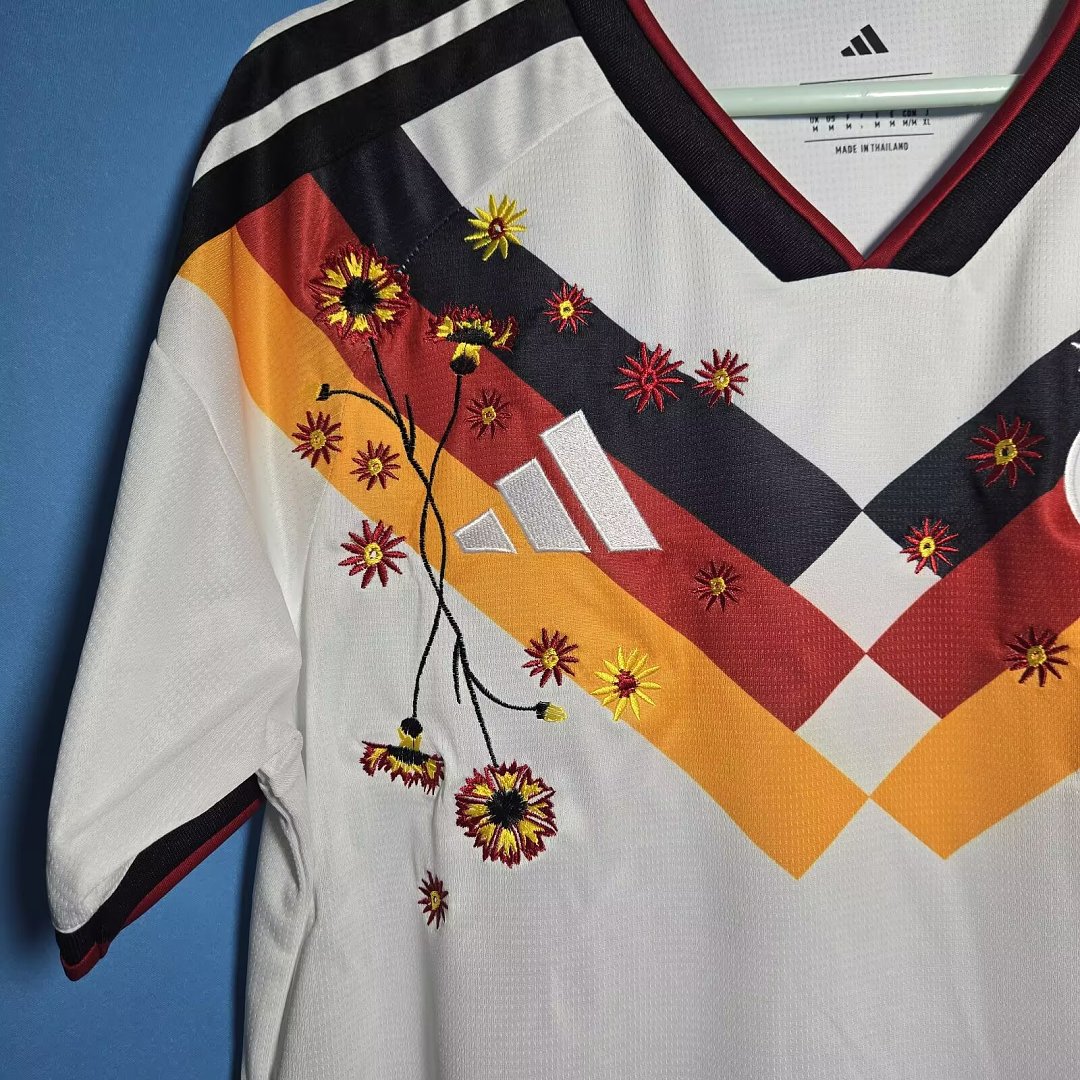2026 Germany White Embroidered Special Jersey