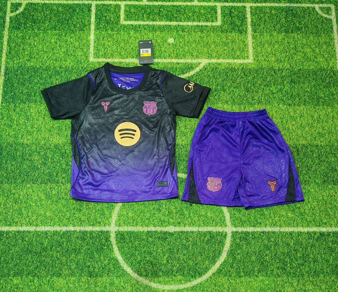 26/27 Barcelona Away Kids Jersey